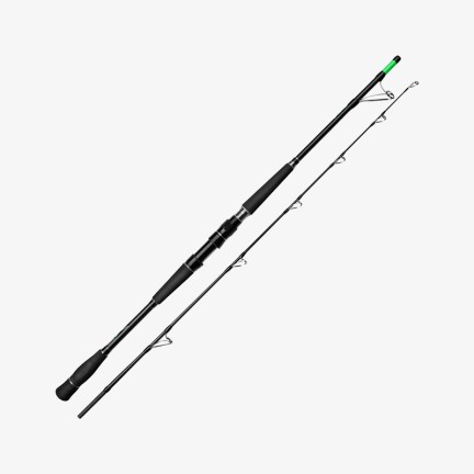 Leisure two-section portable fishing rod