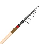 Telescopic adjustable carbon fiber fishing rod