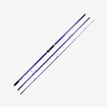 Three-section ultralight and sturdy fishing rod