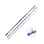 Three-section ultralight and sturdy fishing rod