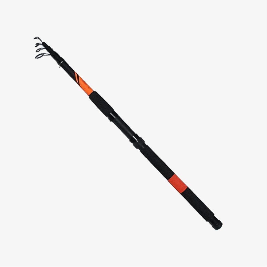 Classic telescopic fiberglass fishing rod