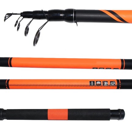 Classic telescopic fiberglass fishing rod