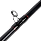 Camouflage print two-section fishing rod