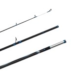 Extra-stiff three-section comfort fishing rod