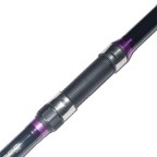 Purple powerful three-section fishing rod