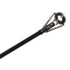 Popular black telescopic fishing rod