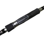 Popular black telescopic fishing rod