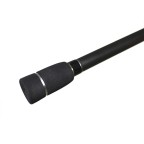 Popular black telescopic fishing rod