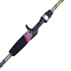 Stylish camouflage two-section fishing rod