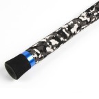 Camouflage two-section carbon fiber fishing rod