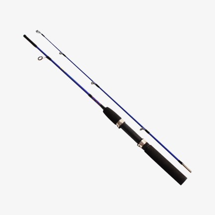 Lightweight solid fiberglass fishing rod