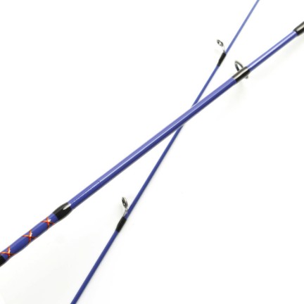 Lightweight solid fiberglass fishing rod
