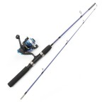 Lightweight solid fiberglass fishing rod