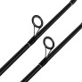 Durable two-section fiberglass fishing rod