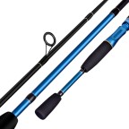 Durable two-section fiberglass fishing rod