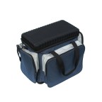 Large capacity multi-pocket fishing tackle bag