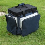 Large capacity multi-pocket fishing tackle bag