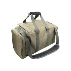 Green portable multi-pocket fishing tackle bag