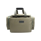 Green portable multi-pocket fishing tackle bag