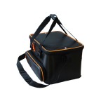 Black thickened waterproof fishing tackle bag