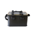 Black thickened waterproof fishing tackle bag