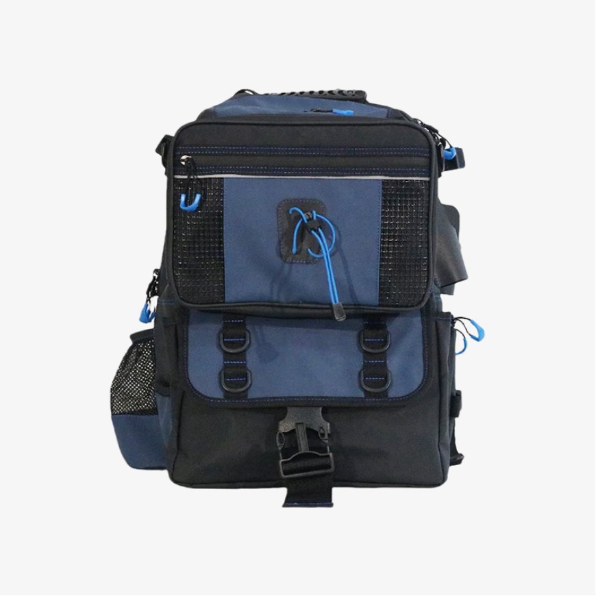 Outdoor waterproof double-shoulder fishing tackle bag