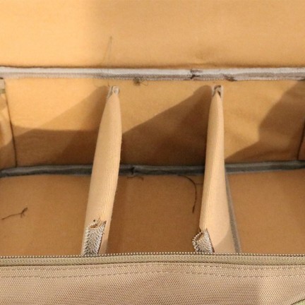 Double-layer waterproof outdoor fishing tackle bag