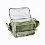 Green multi-pocket durable fishing tackle bag