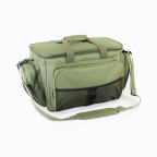 Green multi-pocket durable fishing tackle bag