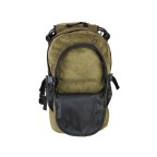 Fishing tackle bag with foldable stool