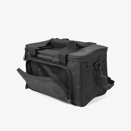 Durable and large-capacity canvas fishing tackle bag