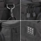 Durable and large-capacity canvas fishing tackle bag