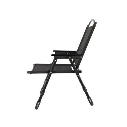 Outdoor height adjustable fishing folding chair
