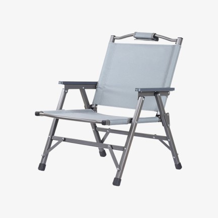 Lightweight aluminum frame fishing folding chair