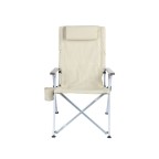 High-back lightweight fishing folding chair