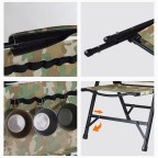 Camouflage printed fishing folding chair