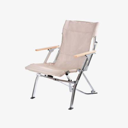 Comfortable aluminum fishing folding chair