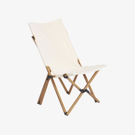 Wood-grain aluminum frame fishing folding chair