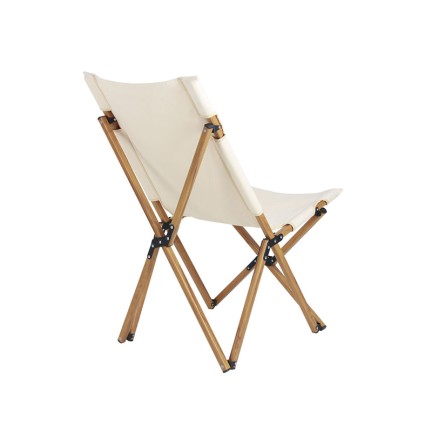 Wood-grain aluminum frame fishing folding chair