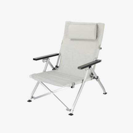 Adjustable backrest fishing folding chair with pillow