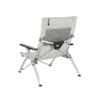 Adjustable backrest fishing folding chair with pillow