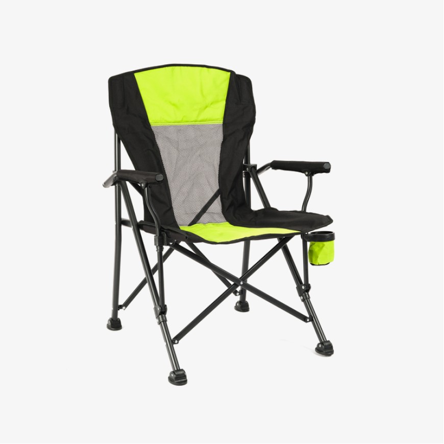Breathable and lightweight fishing folding chair