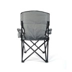 Non-slip gray outdoor fishing folding chair